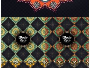 Luxury Mandala And Flower Ethnic Ornamental Arabic