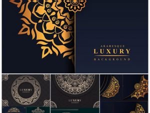 Luxury Mandala Gold Design Arabic Background