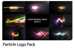 MotionElements Particle Logo Pack | visualstorms visualstorms