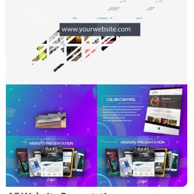 MotionElements Website Presentation