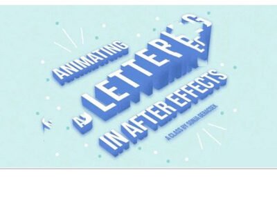 Skillshare Animating 3D Lettering In Adobe After Effects