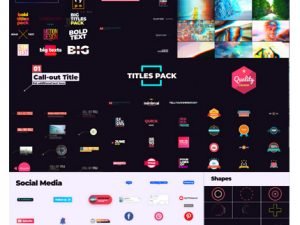 TG Library 4300 Motion Graphics Elements V4