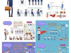 Vector Set Of Character Constructor People