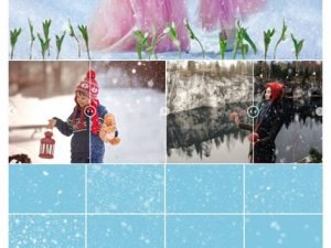 10 Snow Overlays Bundle For Photoshop