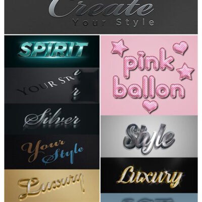 Amazing PSD Text Effect Pack