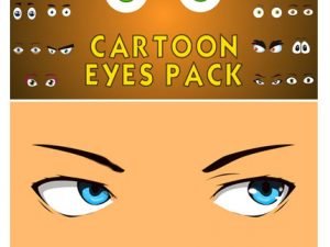 Cartoon And Anime Eyes Pack