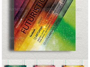 Graphicriver Minimal Futuristic Poster