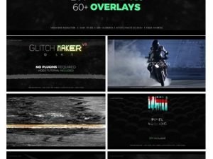 MotionArray GlitchMaker Toolkit 350 Elements Premiere Pro Templates