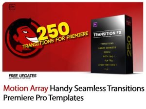 MotionArray Handy Seamless Transitions Premiere Pro Templates