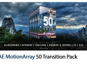 MotionArray 50 Transition Pack