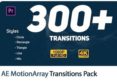 MotionArray Transitions Pack