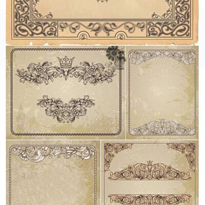 Vintage Certificate Frames