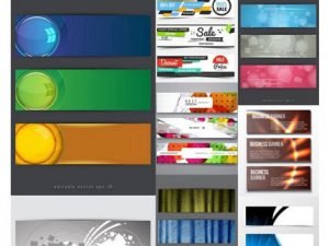 Abstract Banners Collection 96