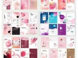 Beauty Brochure Annual Report Cover Designs