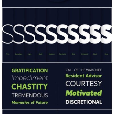 Crossten Font Family 20 Fonts