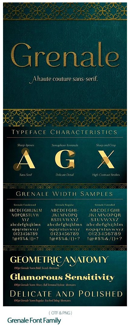 grenale.font.family Grenale Font Family