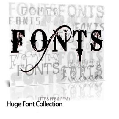 Huge Font Collection