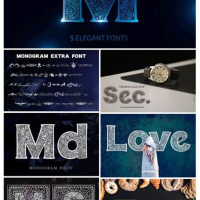 Monogram Font Family