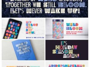 Wild Bloom Font Family