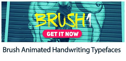 brush.animated.handwriting.typefaces Brush Animated Handwriting Typefaces For Aftereffect