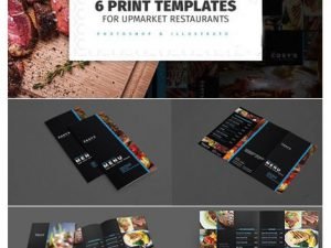 CreativeMarket Restaurant Menu Templates Pack