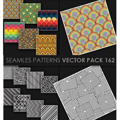 128 Seamless Geometric Patterns