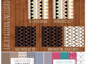 CM Geometric Seamless Pattern Bundle