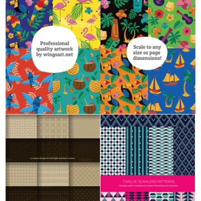 Creativemarket 2015 Best Selling Patterns Bundle