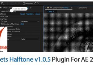 Sweets Halftone v1.0.5 Plugin For After Effect