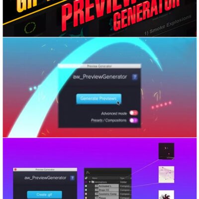 Videohive aw PreviewGenerator After Effects Script V.1.6