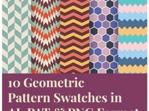 10 Geometric Pattern Swatches