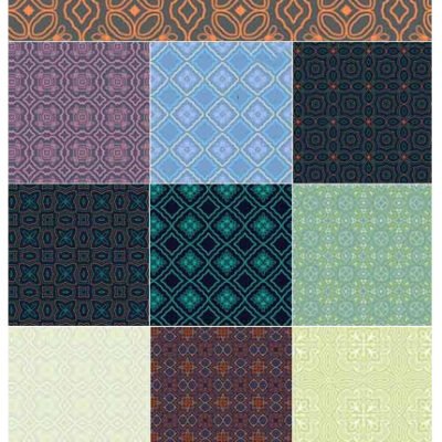 Seamless Floral Ethnic Pattern Vector