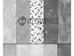 Seamless Letterpress Metal Textures