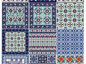 Seamless Pattern Tles And Border