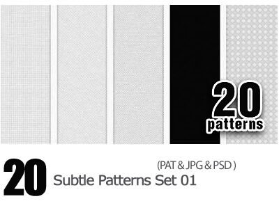 Subtle Patterns Set 01