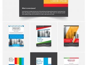 Brochure Template Vector Layout Design 04