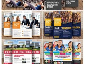 CM 10 A4 Multiuse Business Flyer Bundle