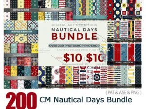 CreativeMarket Nautical Days Bundle