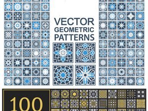 Geometric Patterns Collection Vector