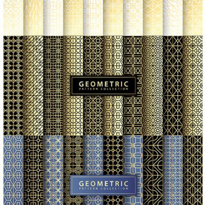 Geometric Patterns Vector Collection