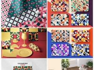 portuguese and abstract geometric patterns