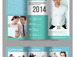 Simple Business Tri-Fold Brochure