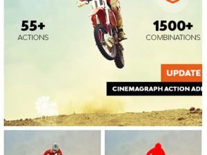 3D Parallax Animated Photoshop Actions