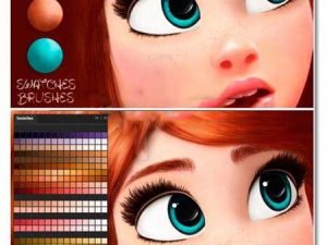 Cartoon Portrait Swatches