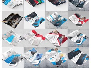 CreativeMarket Unlimited Trifold Brochure Bundle