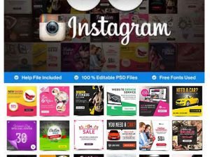 GraphicRiver 50 Instagram Template Banners