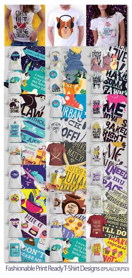 Fashionable-Print-Ready-T-Shirt-Design Fashionable Print Ready T-Shirt Designs