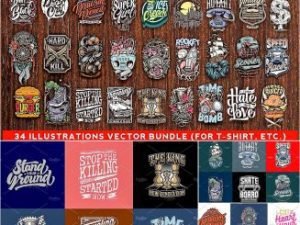 Illustrations vector bundle