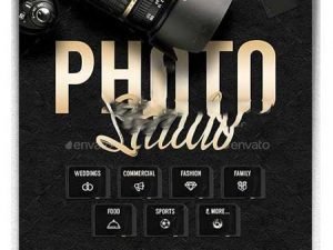 Photo Studio Flyer Template