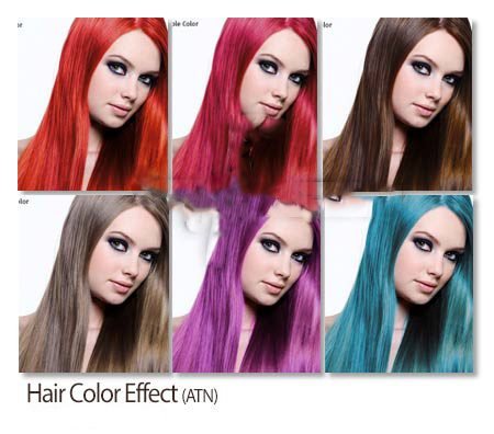 hair-color Hair Color Change Action